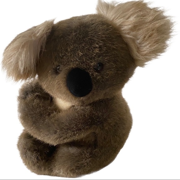 Vintage 1987 Dakin 12” Soft Classics Brown Tan Koala Bear Plush Stuffed Teddy - Picture 1 of 11